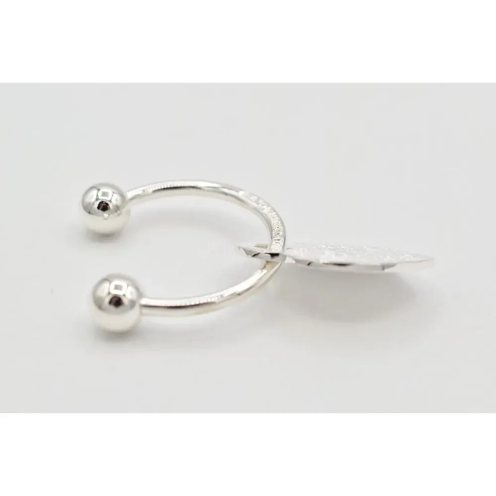 Tiffany & Co. Horseshoe Keyring Tiffany Notes Heart Charm Sterling Silver 925